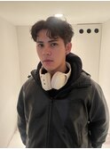 メンズカット/ツイストスパイラル