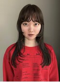 ポイントパーマ / オリーブブラウン
