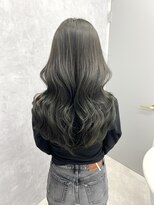 ヴェイナゴヤ(VEYY. nagoya) オリーブカラー/グレージュ/ブリーチなし/透明感/くびれ韓国ヘア