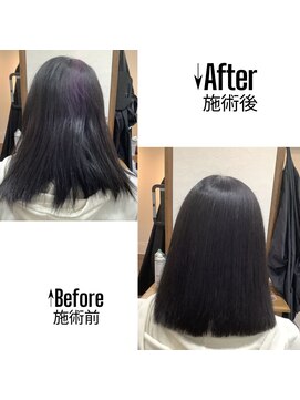 チャンドット(chan.) ≪chan.≫ Customer Style お手入れしやすい縮毛矯正!