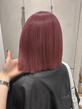 ヘアスペース リズム グリーン(Hair space Rizm green) チェリーピンク