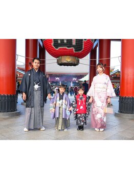 【浅草駅徒歩一分】着物、浴衣をレンタルで気軽に楽しめる◇お出かけの想い出が何倍も素敵なものに！