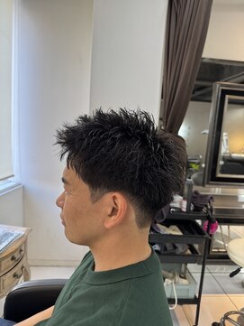 アイズ 海老名(AIZU) スパイキーショート　ザクザクショート　海老名メンズショート