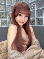 ロンド ジュルード 名古屋(Lond jeloud) ワンカールで決まる大人可愛いレイヤー 前髪カット ブリーチなし