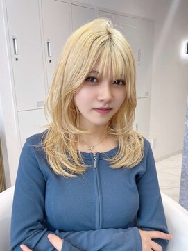 ディーン 栄店(DEAN) 韓国レイヤーカット/くびれヘア/艶カラー/髪質改善/ダブルカラー