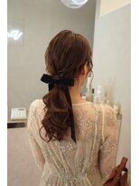 ジーナ  札幌大通(Zina)&nbsp;髪質改善＊編みこみアレンジ＊お呼ばれヘア【Zina札幌大通】