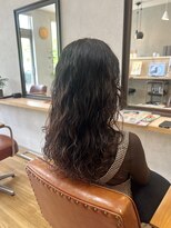 ランプヘアーデザイン(LAMP HAIR DESIGN)&nbsp;【LAMP HAIR DESIGN 堀田】ロングウェーブパーマ/レイヤーパーマ