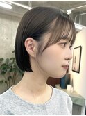 栄顔まわりレイヤーミニボブ