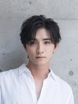 テクト バイアッシュ 吉祥寺店(Tect by Ash)&nbsp;フェザーパーマセンターパート毛流れパーマニュアンスパーマ