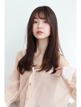 ビューティーアンドフリーハコ(Beauty&Free HACO) シースルー前髪×ツヤ感ロング