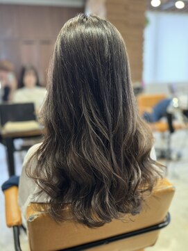 ソヨン 金山店(SOYON) アッシュカラー/黒髪スタイル/グレージュ/レイヤーカット