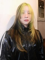 ブロック ジャポン(bloc japon)&nbsp;ミックスカラー アンブレラカラー　レイヤーカット/奈良伶華