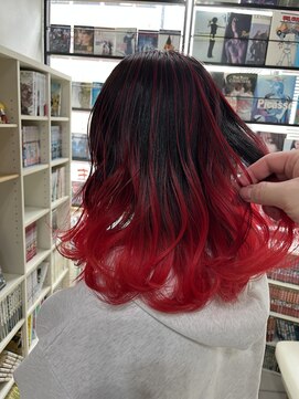 トムキャット(TOM CAT) グラデーションカラー！マニキュアレッド！