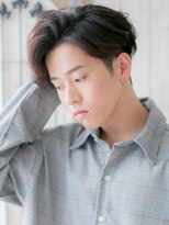 モッズヘア メン 上尾東口店(mod's hair men)&nbsp;20代30代七三分け前髪パーマダークブラウン韓国マッシュa上尾!