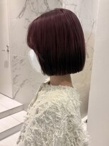 アヴァンスクロス あべのルシアス店(AVANCE.CROSS)&nbsp;ボブ　デザインカラー