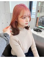 エルサ ザ リープ(ELSA the leap)&nbsp;【ブリーチ／ダブルカラー】ルーツカラー／ピンクカラー