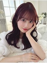 リルミー ミュエナ 大須 矢場町(Lilme myuena) 着物ヘア/大人ガーリー/ダークアッシュ/似合わせカット/名古屋