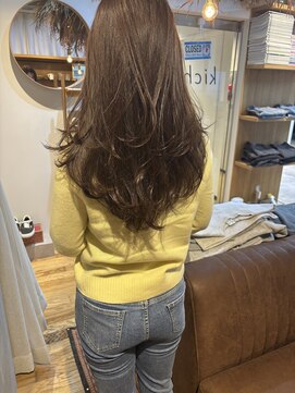 キチ(kichi.) [kichi.] レイヤーロング×春ブラウン