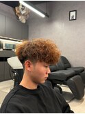 スパイキーショート　フェード　スペインカール　ルーズパーマ