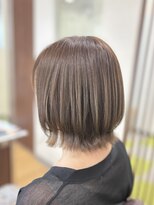 ラポールヘア イオン時津店&nbsp;【 ブルーアッシュ × くびれボブ 】