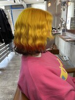 スワッグ(swag)&nbsp;イエローベージュ×エンドカラー