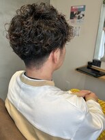 リヴゴーシュ(rive gauche) 【100.毎朝簡単でオシャレ♪メンズカット×パーマ】