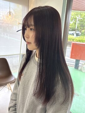 ジェイズグレイス(J's Grace) 小顔効果◎顔まわりレイヤーカット|紫原美容室