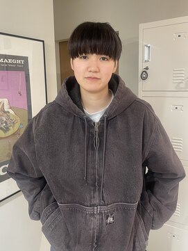 ヘアーブレイス(hair brace) マッシュショート/グレージュ【千葉駅】