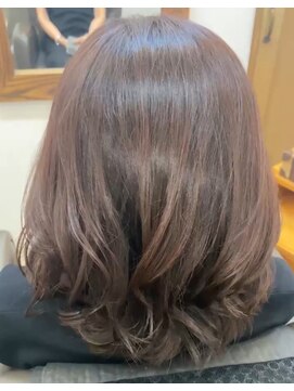 アミエ 大和店(ami e) シルキーコース+カラー+カット・髪質改善・縮毛矯正・白髪染め