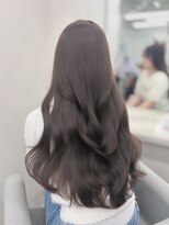 ベレーザ 渋谷(BELEZA)&nbsp;19467_ 黒髪ブリーチなしグレージュレイヤーカットワンホンヘア