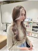 【坪井】フェイスフレーミング×ホワイトミルクティー