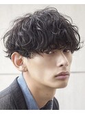 サーフカール/刈り上げセンターパート/フェザーパーマ[立川]