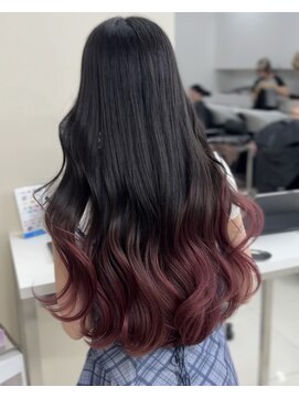 アライブ ハラジュク(ALIVE harajuku) グラデーションカラーバレイヤージュインナーカラー　ryota