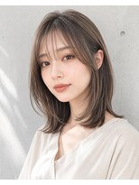 セノン トウキョウ 新宿店(CENON TOKYO) 似合わせ韓国くびれ小顔魅せミディアムレイヤーハッシュカット