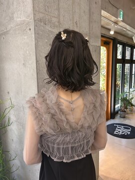 オムズポカ 栄矢場町店(OM's poka) ハーフツイン/ボブハーフツイン/ヘアセット/ヘアアレンジ/ヘアメ