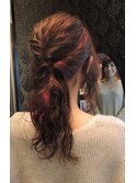 セクシーな赤で、春を先取り!