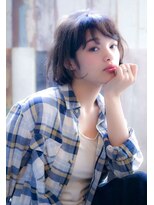 エイミー(Aimee)&nbsp;Aimee ランダムカールボブ×フレンチアッシュ