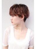 [Ravo]根元暗めカラーツーブロックマッシュショート
