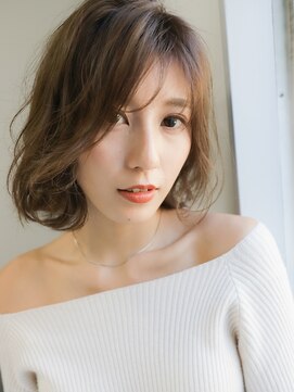 ノーチェ(noche) ルーズウェーブミディ