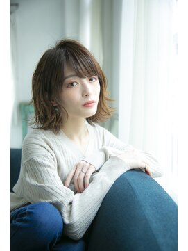 ロンドプランタン 恵比寿(Lond Printemps) 【lond printemps水野】毛先ミックス巻き切りっぱなしグラボブ