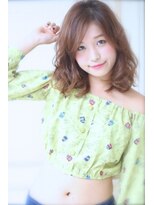 美容室 リーフ 竜南店(LeaF)&nbsp;ゆるふわ質感☆愛されラフかわ!ホイップミディ
