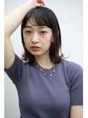 ニュアンス外ハネストレート【大和】