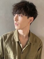 パーク(PARK)&nbsp;【PARK】マッシュショート×ナチュラルスパイラルパーマ