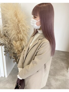 カシェ キョウマチ(cashe’e) ラベンダーピンクベージュ