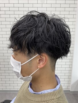 オムデュー(HOMME DEUX) 【KAITO】スパイラルパーマ！