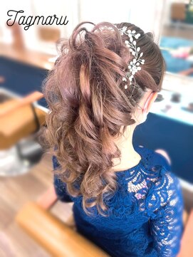 タグマル 高めのエレガントポニーテール☆