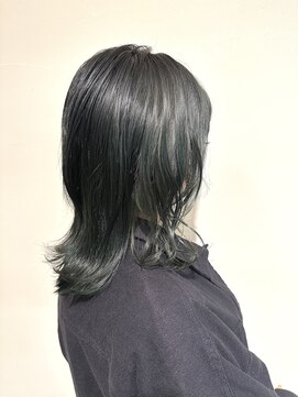 エスアンドエスさかもと イオン高松東店(S&S) グラデーションシルバーグリーン