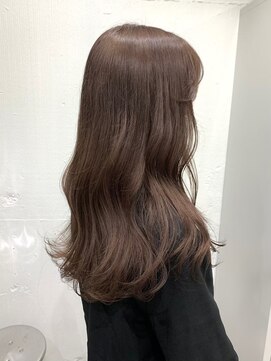 ゲーム 渋谷店(GAME) ダブルカラーミルクティーベージュカラーケアブリーチ韓国ヘア