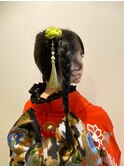 簡単ヘアセット11