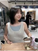 【ADORE横浜】外はねボブ×フェイスレイヤー